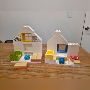 duplo lego building block modular house set